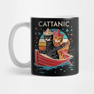 CATTANIC Funny CAT Owner Cat Lover Japanese sunset Mug